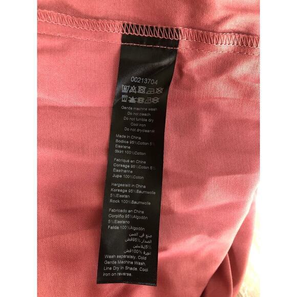 City Chic Uptown Dress Short Sleeve Paperbag Belted Colorblock Black Pink NWT 18 - Picture 6 of 8